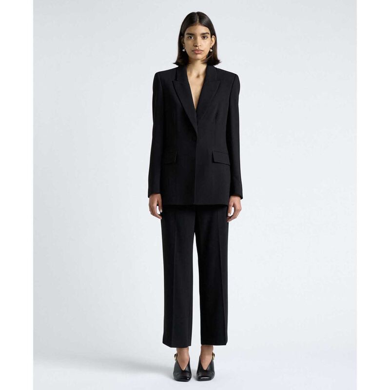 Cue Crepe Boyfriend Blazer image number 3